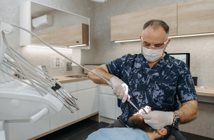 dentist at work